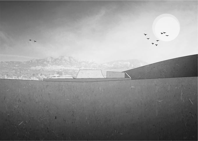 illustrated postcards of architecture
