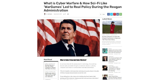 write article on politics and current affairs