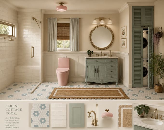 design and style your bathroom