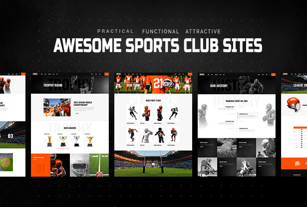 Create a sports club website easy to manage and edit by Fahimfoam1111 ...