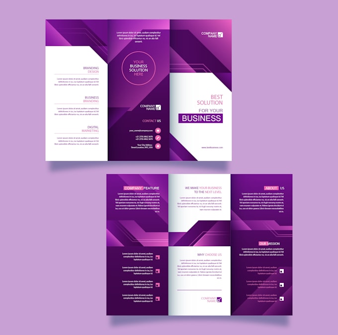 design catalog, brochures, and flyers, for your business