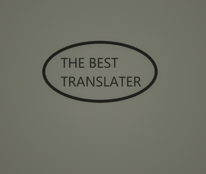 do the best translate in in the word