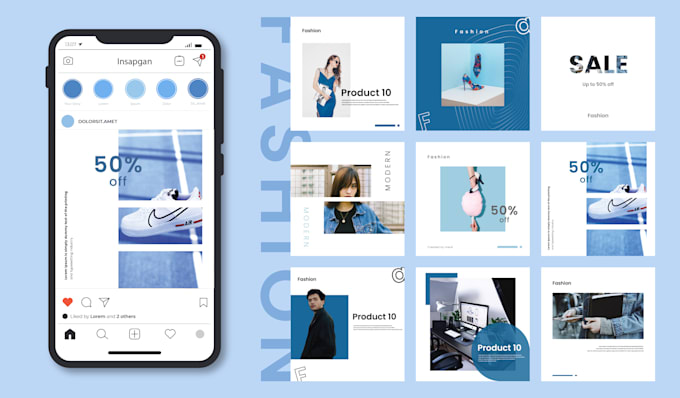create an aesthetic and minimalist instagram feed