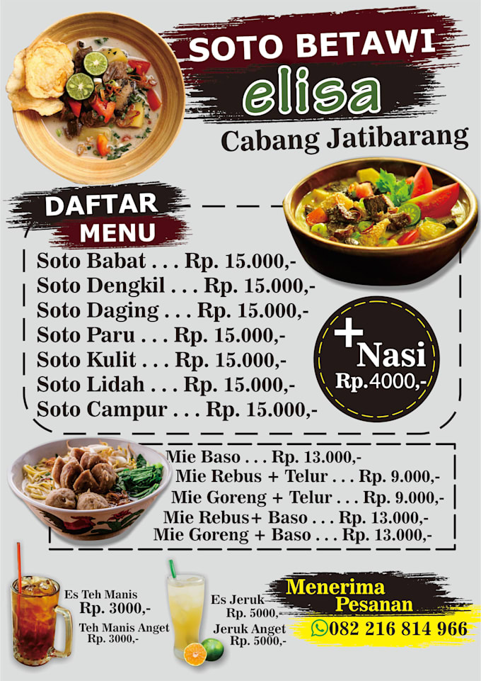 do restaurant menu design, digital menu design, menu board