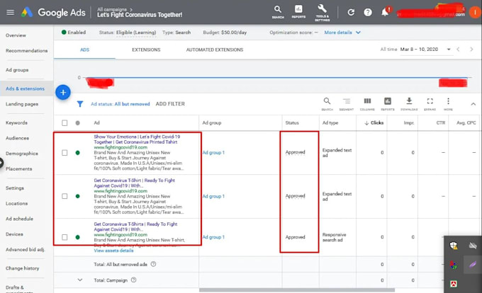 create and setup your effective google adwords PPC campaign