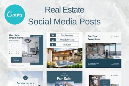 create editable canva templates and instagram post design for an attractive feed