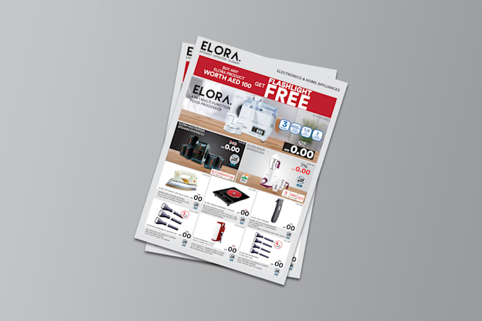 design professional product sale and promotion or advertisement flyer