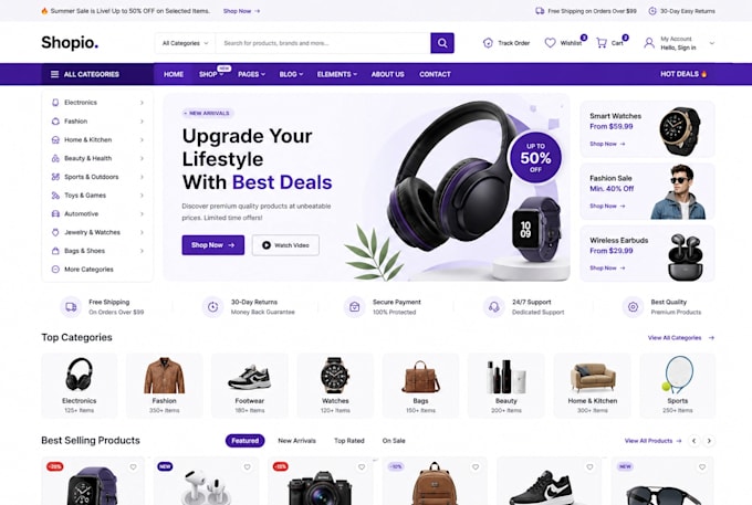 design redesign customize woocommerce website online store ecommerce development