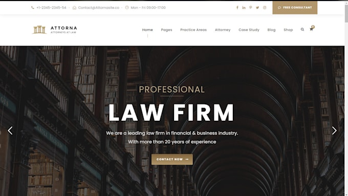 can make a website for your law firm