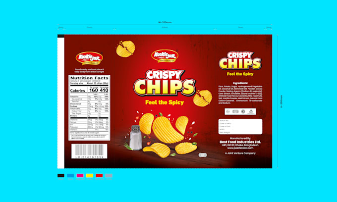 do pouch packaging design with 3d mockup
