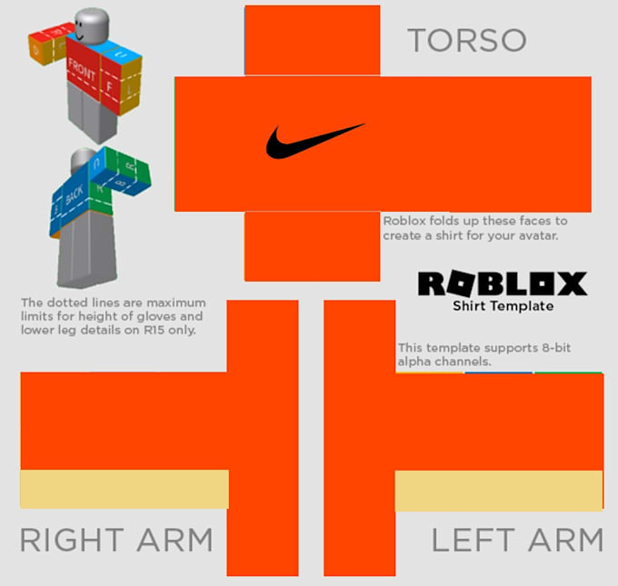 make a roblox shirt customized however you want for you