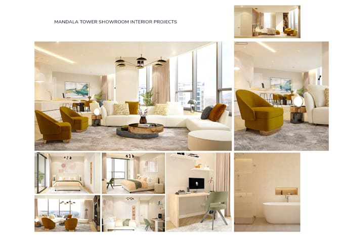 architecture and interior design 3d realistic rendering visualization
