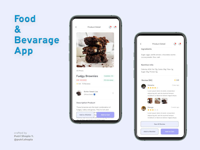 create application UI design