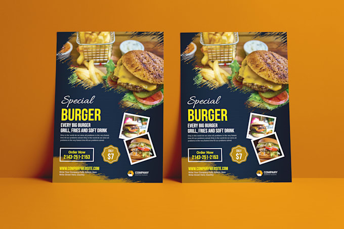 do party event  fashion food business etc flyers and poster