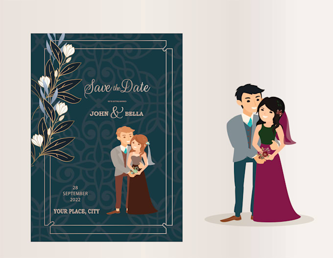 do unique wedding invitation cards