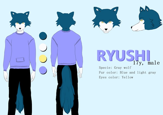 make a reference sheet for you