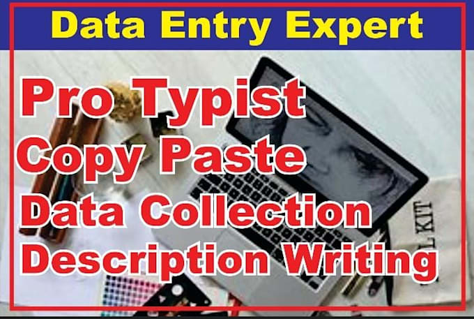 do a fast typing job, retype scanned documents, your typist