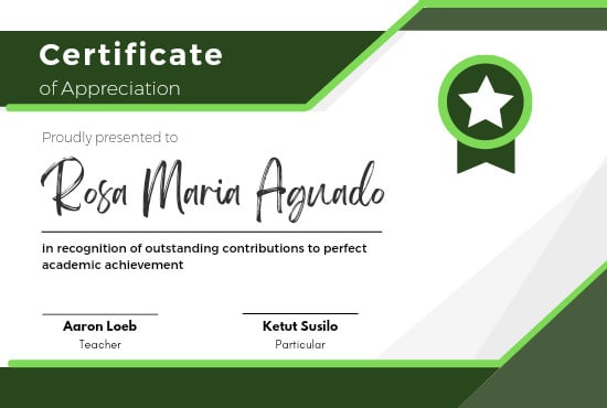 design professional, premium, certificates