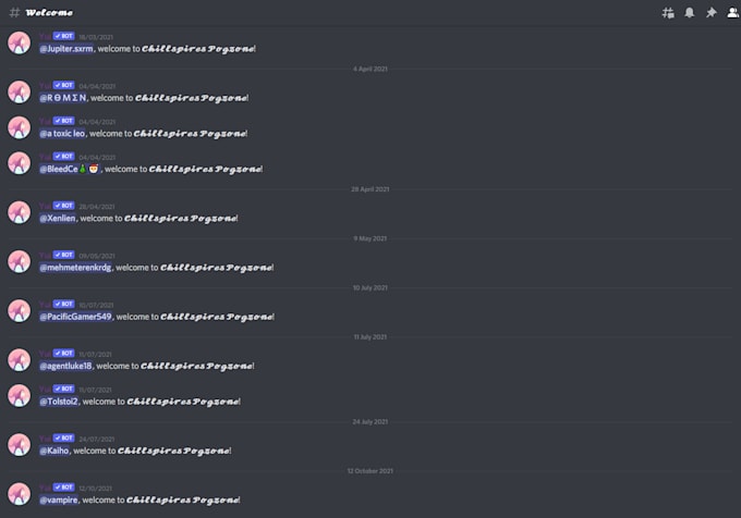 create a discord server for you