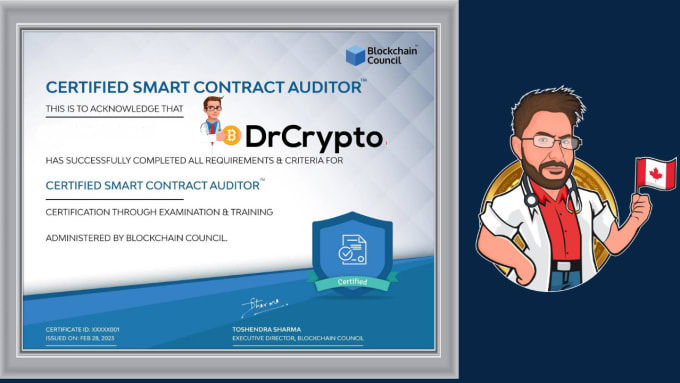 perform certified security smart contract audit for your crypto token