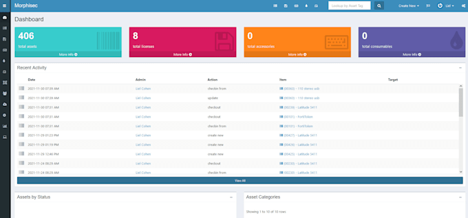 set up snipe IT inventory management system