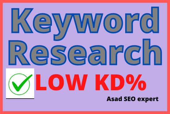 research high quality, low kd keywords for your project