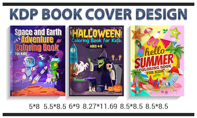 design coloring and activity books for kids and adults