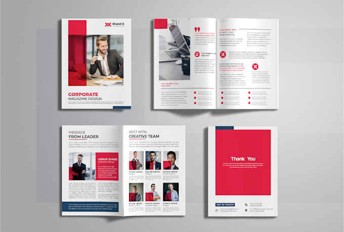 do magazine ads design, cover, layout, proposal, brochure and flyer