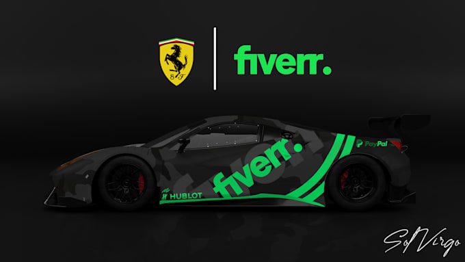 design a gt3 livery for your team or company
