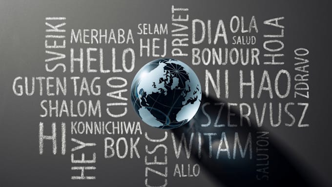 can translate your texts into all languages