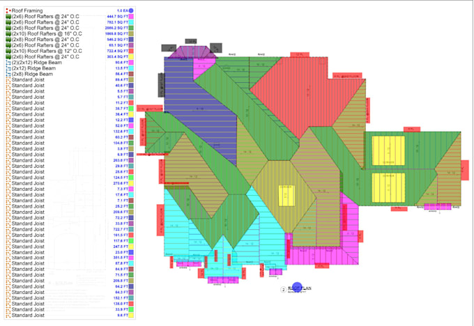 do lumber estimation and material takeoff in planswift