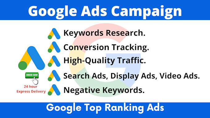 setup and optimize google adwords campaign