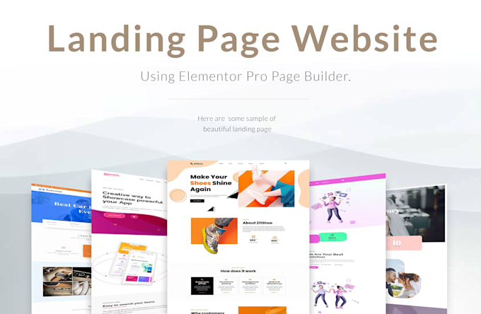 create landing page  landing page elementor html landing page wordpress