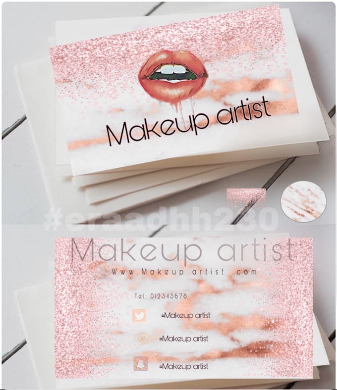 business card design startups