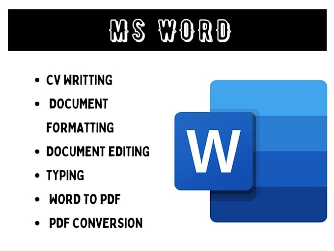 Do microsoft office word, excel and powerpoint projects by ...