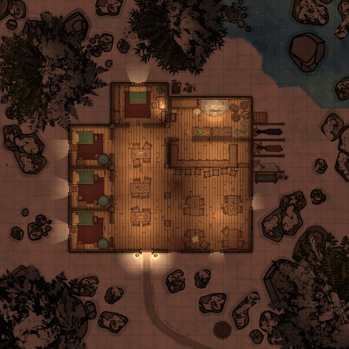 create a map for your fantasy game