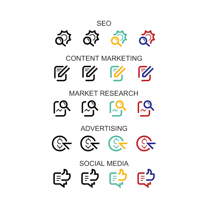 do icon design, svg, vector files