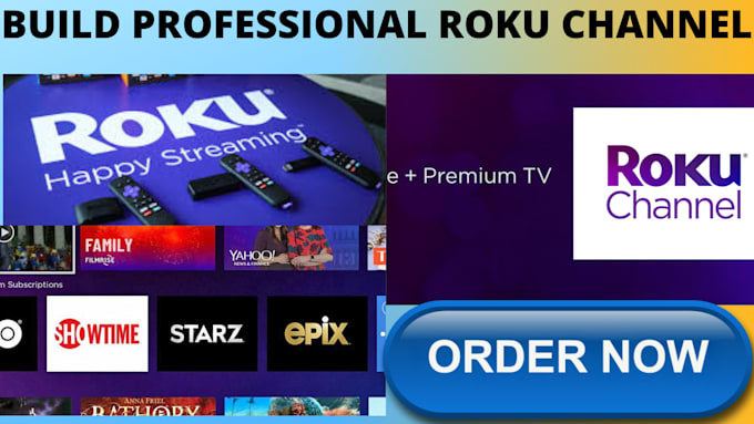 build professional roku channel