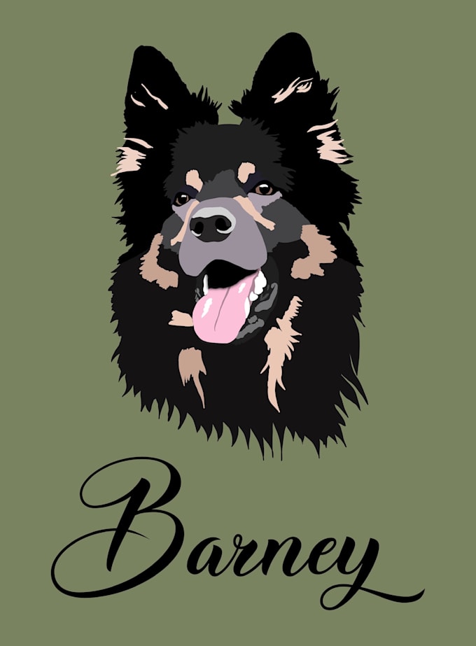 draw your pet cartoon portait