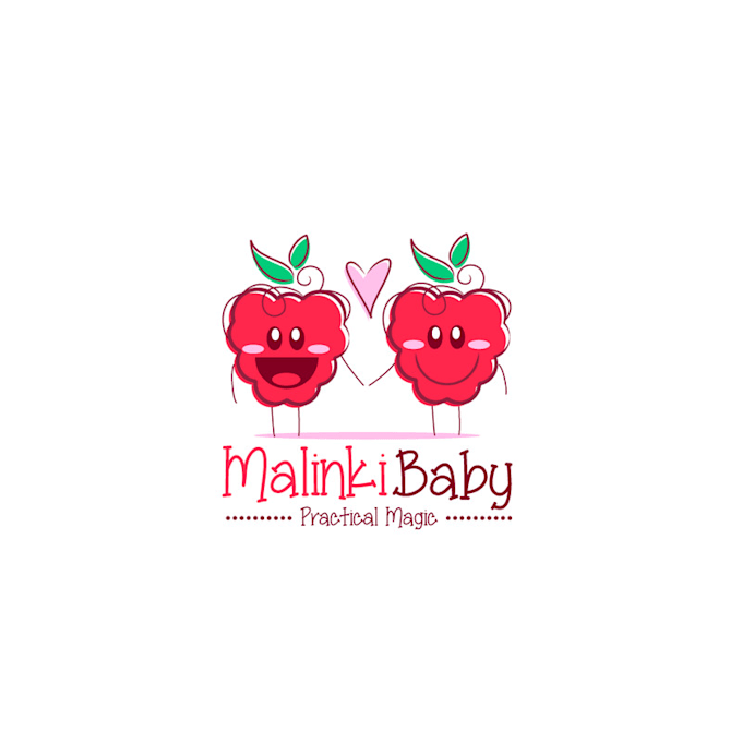 design malinki baby logo