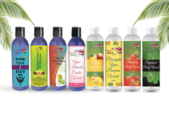 do cosmetics product label design