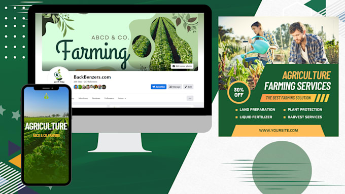 create and design facebook business pages