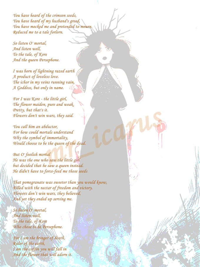 pen your thoughts into a unique poem