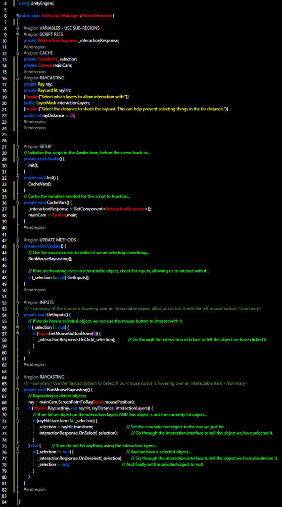 Create a script for your unity project by Matthewvale94 | Fiverr