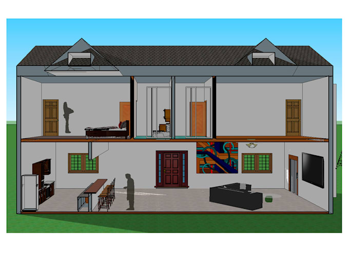 Do sketchup 3d modeling work for architecture and interior by ...