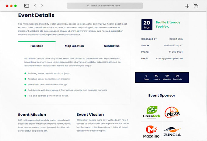 create crowdfunding, charity, nonprofit, donation website