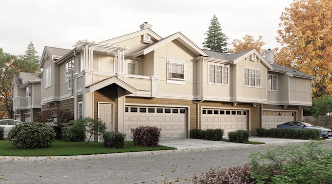 photorealistic architectural 3d visualization