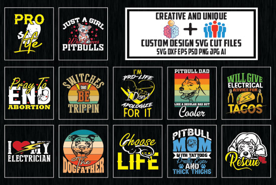 create an unique and creative typography t shirt design