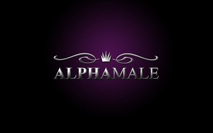 design alpha male logo