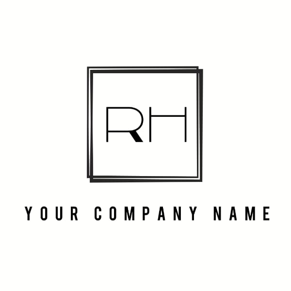 create initial minimalist logo design